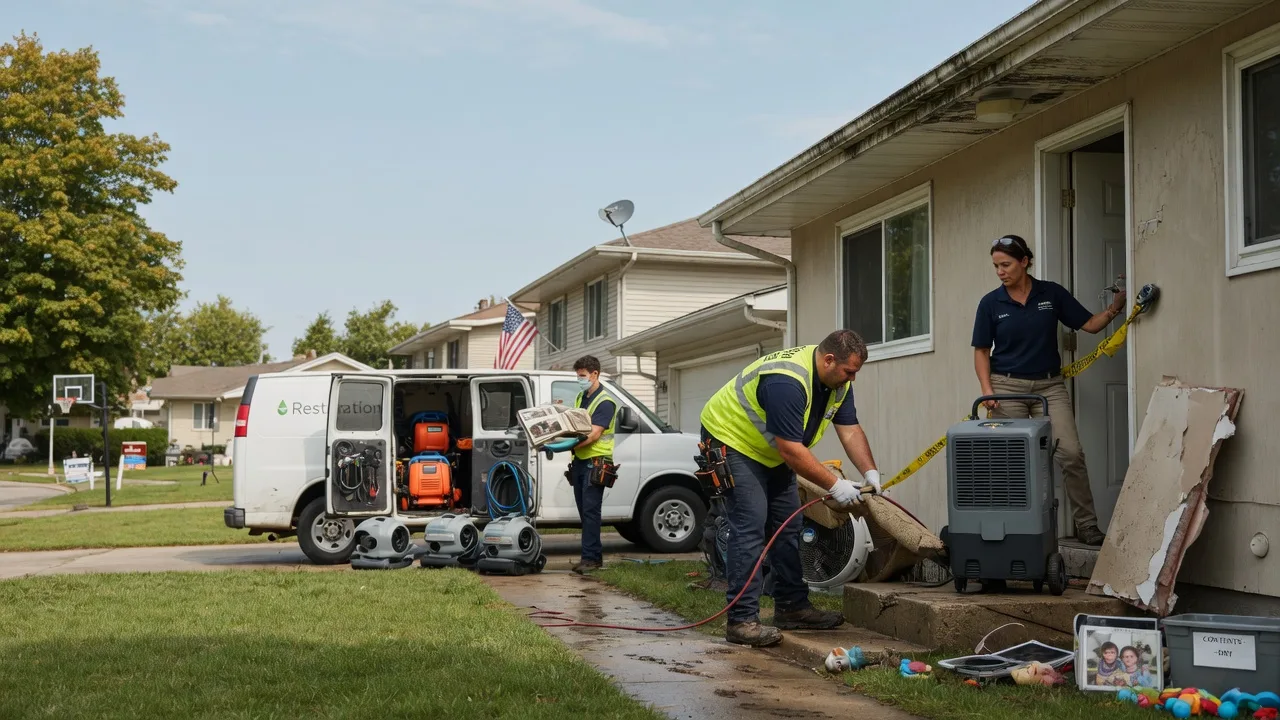 Water Damage Restoration in Blanford, IN near me